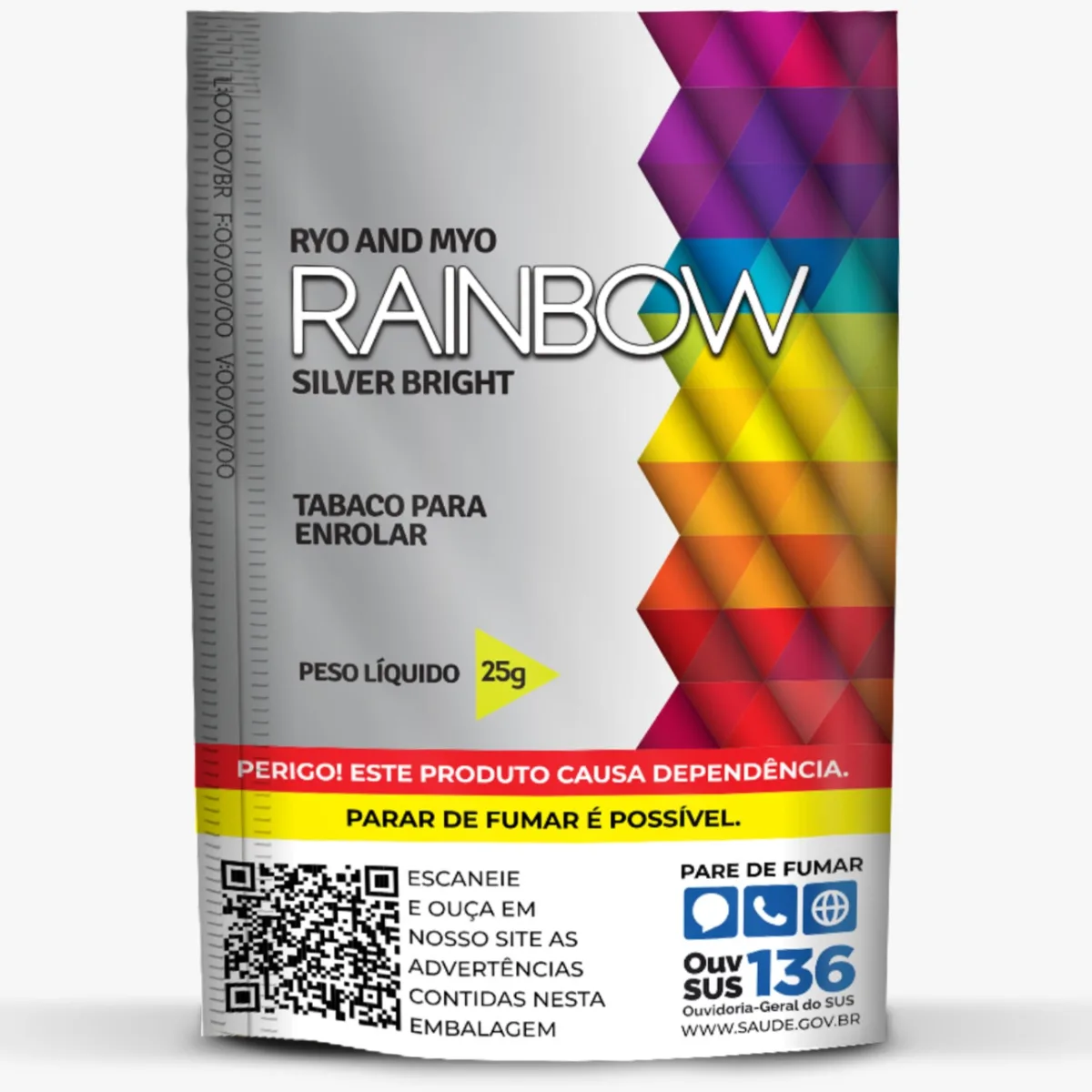 TABACO RAINBOW 25G C/ 6