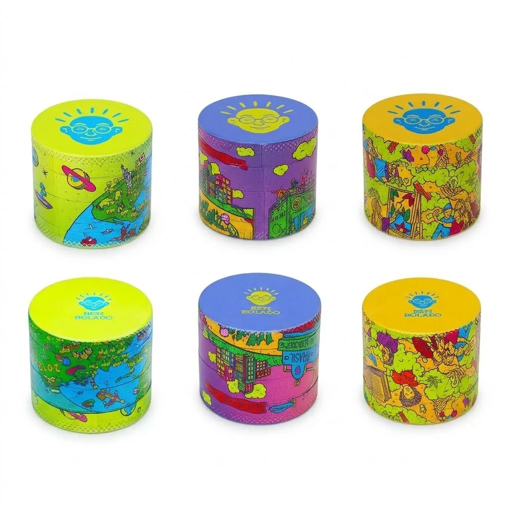 DICHAVADOR BEM BOLADO ZINCO 4 PARTES 5CM