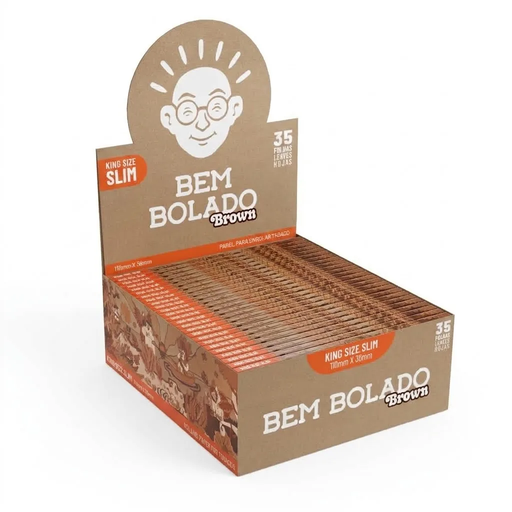 SEDA BEM BOLADO BROWM SLIM KS C/50