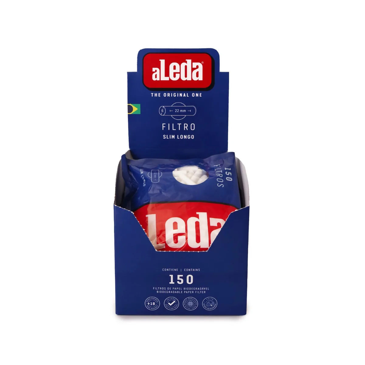 FILTRO ALEDA SLIM LONGO 6x22 C/10